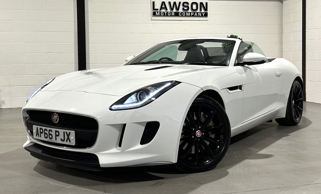 USED 2016 66 JAGUAR F-TYPE 3.0 V6 Convertible 2dr Petrol Auto Euro 6 (s/s) (340 ps) 