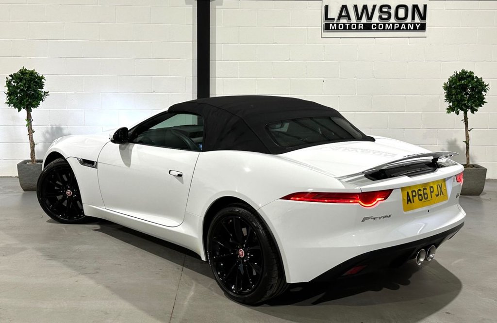 USED 2016 66 JAGUAR F-TYPE 3.0 V6 Convertible 2dr Petrol Auto Euro 6 (s/s) (340 ps) 
