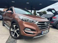 USED 2017 17 HYUNDAI TUCSON 1.7 CRDi Blue Drive Premium SUV 5dr Diesel DCT Euro 6 (s/s) (141 ps) 12 MONTHS MOT AND FULL SERVICE