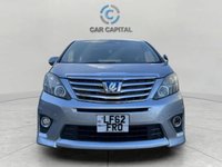 USED 2012 62 TOYOTA ALPHARD 2.4 HYBRID VVTI AUTO 7 SEATS PRIME SELECTION WARRANTY+PARK SENSORS+3 PWR DOORS