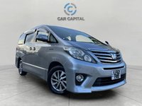 USED 2012 62 TOYOTA ALPHARD 2.4 HYBRID VVTI AUTO 7 SEATS PRIME SELECTION WARRANTY+PARK SENSORS+3 PWR DOORS