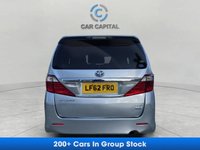 USED 2012 62 TOYOTA ALPHARD 2.4 HYBRID VVTI AUTO 7 SEATS PRIME SELECTION WARRANTY+PARK SENSORS+3 PWR DOORS