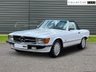 USED 1986 D MERCEDES-BENZ SL 300 3.0L 2d  AUTO  188 BHP Factory Air Conditioning. Rear Seat