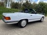 USED 1986 D MERCEDES-BENZ SL 300 3.0L 2d  AUTO  188 BHP Factory Air Conditioning. Rear Seat