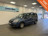 USED 2016 16 PEUGEOT PARTNER 1.6L WHEELCHAIR ACCESS WAV LOW MILES 3 SEATS PLUS WHEELCHAIR