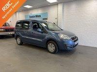 USED 2016 16 PEUGEOT PARTNER 1.6L WHEELCHAIR ACCESS WAV LOW MILES 3 SEATS PLUS WHEELCHAIR
