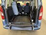 USED 2016 16 PEUGEOT PARTNER 1.6L WHEELCHAIR ACCESS WAV LOW MILES 3 SEATS PLUS WHEELCHAIR
