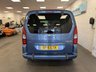 USED 2016 16 PEUGEOT PARTNER 1.6L WHEELCHAIR ACCESS WAV LOW MILES 3 SEATS PLUS WHEELCHAIR