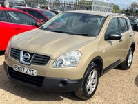 USED 2007 07 NISSAN QASHQAI 2.0 Visia CVT 2WD 5dr 2 Owners + ULEZ + Automatic