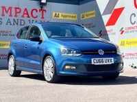 USED 2016 66 VOLKSWAGEN POLO 1.4 TSI BlueMotion Tech ACT BlueGT Hatchback 5dr Petrol Manual Euro 6 (s/s) (150 ps) RARE !!!