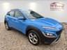 USED 2021 21 HYUNDAI KONA 1.0 T-GDi MHEV SE Connect SUV 5dr Petrol Hybrid Manual Euro 6 (s/s) (120 ps) 48,701 MILES+THIS VEHICLE WILL COME WITH A NEW 12 MONTH MOT+8 INCH TOUCHSCREEN DISPLAY WITH AUDIO AND SMART DEVICE+BLUETOOTH CONNECTIVITY+AIR-CONDITIONING+AUTOMATIC HEADLIGHTS WITH DUSK SENSOR+PARKING ASSISTANCE WITH PARKING CAMERA+'SURFY BLUE' PAINT+17 INCH ALLOY WHEEL
