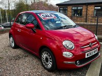 USED 2016 65 FIAT 500 1.2 Lounge Hatchback 3dr Petrol Manual Euro 6 (s/s) (69 bhp) PERFECT FOR A FIRST TIME DRIVER, LOW MILES