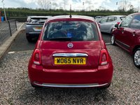 USED 2016 65 FIAT 500 1.2 Lounge Hatchback 3dr Petrol Manual Euro 6 (s/s) (69 bhp) PERFECT FOR A FIRST TIME DRIVER, LOW MILES