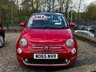 USED 2016 65 FIAT 500 1.2 Lounge Hatchback 3dr Petrol Manual Euro 6 (s/s) (69 bhp) PERFECT FOR A FIRST TIME DRIVER, LOW MILES