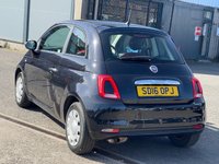USED 2016 16 FIAT 500 1.2 Pop Hatchback 3dr Petrol Manual Euro 6 (s/s) (69 bhp) 