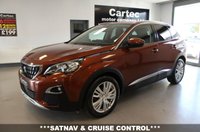 USED 2018 18 PEUGEOT 3008 1.5 BlueHDi Allure SUV 5dr Diesel Manual Euro 6 (s/s) (130 ps) 