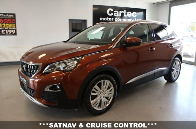 View our Peugeot 3008 1.5 BlueHDi Allure SUV 5dr Diesel Manual Euro 6 (s/s) (130 ps)