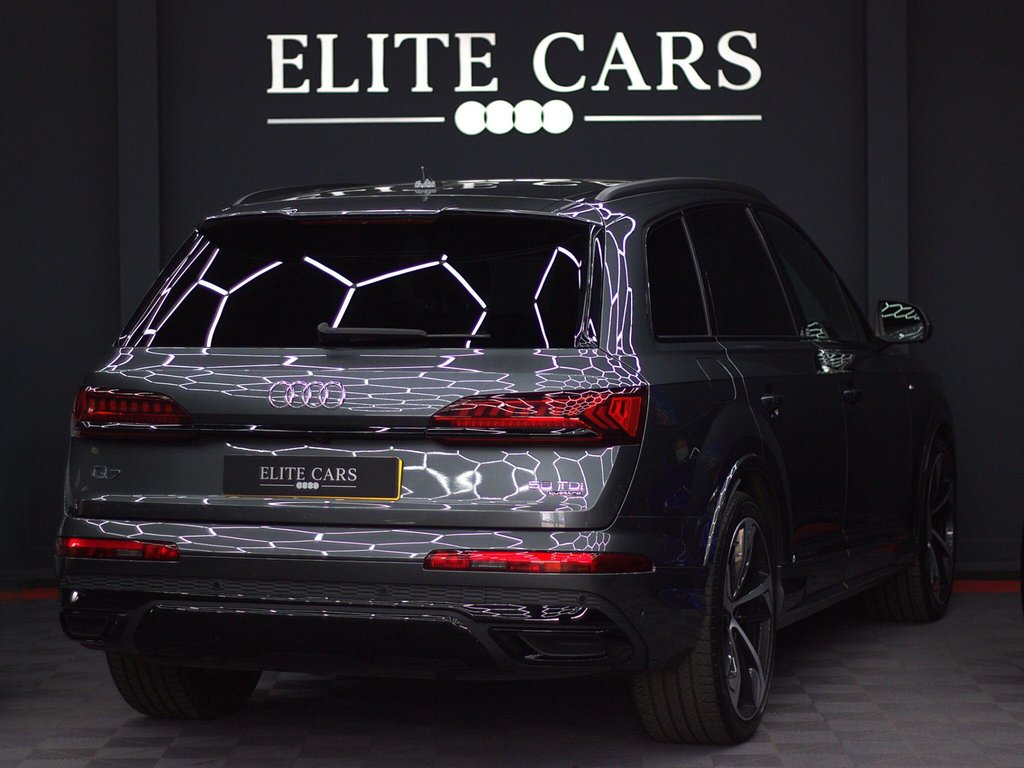 USED 2022 22 AUDI Q7 3.0 TDI V6 50 Black Edition Tiptronic quattro Euro 6 (s/s) 5dr 22"s |360 CAM|COMFORT & SOUND