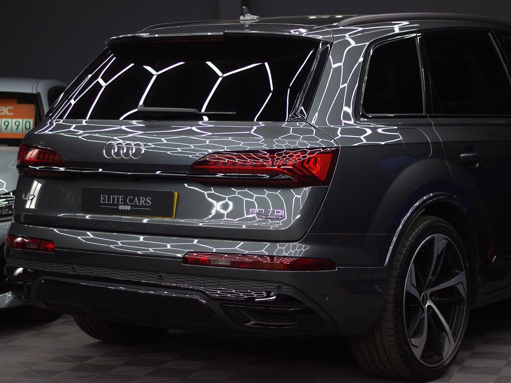 USED 2022 22 AUDI Q7 3.0 TDI V6 50 Black Edition Tiptronic quattro Euro 6 (s/s) 5dr 22"s |360 CAM|COMFORT & SOUND
