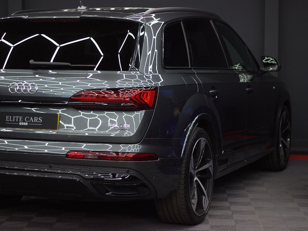 USED 2022 22 AUDI Q7 3.0 TDI V6 50 Black Edition Tiptronic quattro Euro 6 (s/s) 5dr 22"s |360 CAM|COMFORT & SOUND