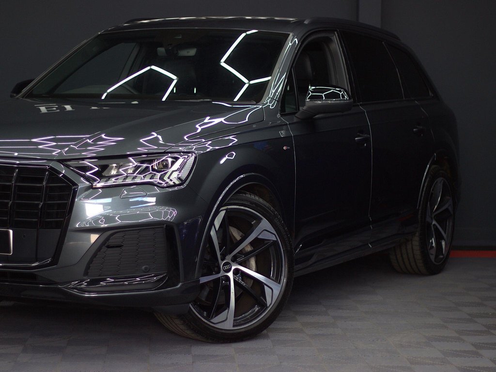 USED 2022 22 AUDI Q7 3.0 TDI V6 50 Black Edition Tiptronic quattro Euro 6 (s/s) 5dr 22"s |360 CAM|COMFORT & SOUND