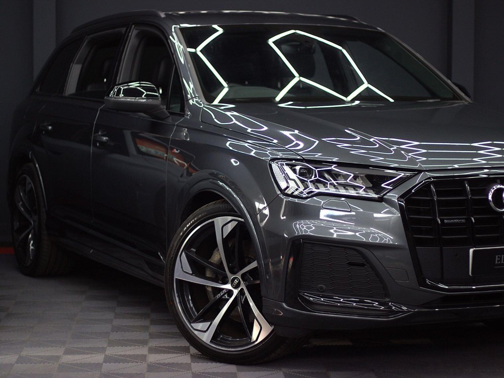 USED 2022 22 AUDI Q7 3.0 TDI V6 50 Black Edition Tiptronic quattro Euro 6 (s/s) 5dr 22"s |360 CAM|COMFORT & SOUND