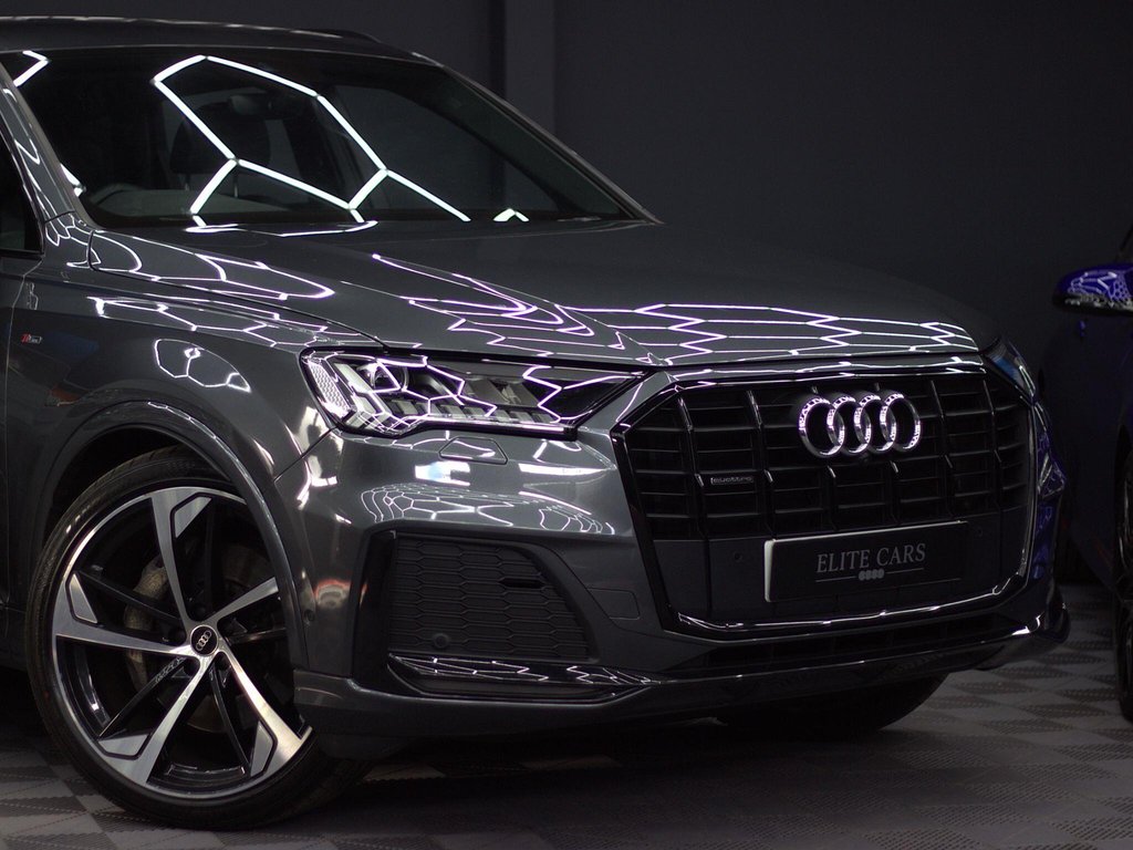 USED 2022 22 AUDI Q7 3.0 TDI V6 50 Black Edition Tiptronic quattro Euro 6 (s/s) 5dr 22"s |360 CAM|COMFORT & SOUND