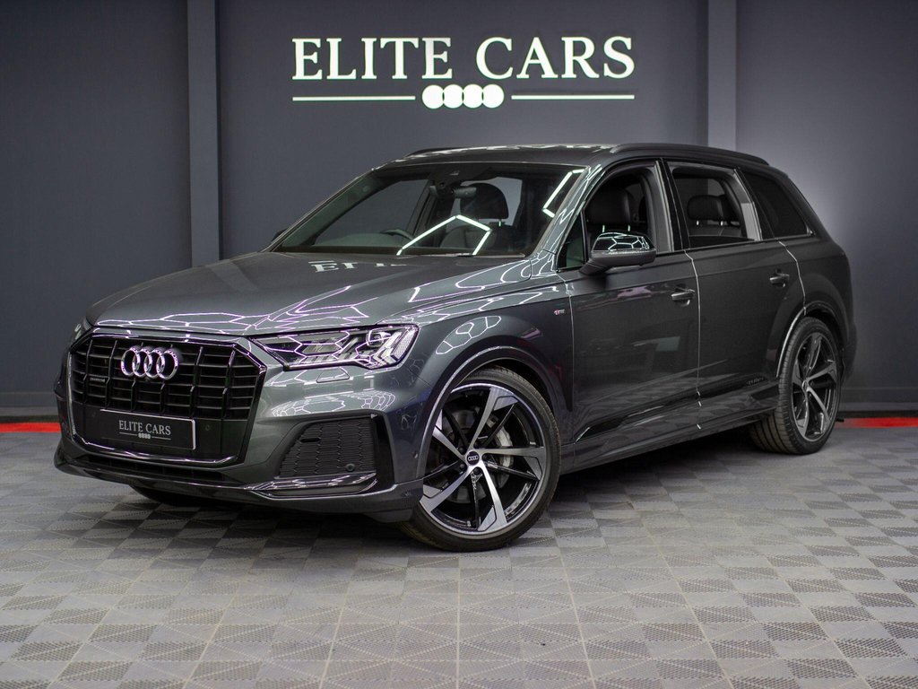 USED 2022 22 AUDI Q7 3.0 TDI V6 50 Black Edition Tiptronic quattro Euro 6 (s/s) 5dr 22"s |360 CAM|COMFORT & SOUND