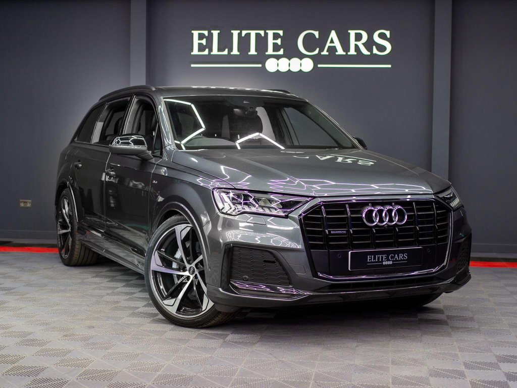 USED 2022 22 AUDI Q7 3.0 TDI V6 50 Black Edition Tiptronic quattro Euro 6 (s/s) 5dr 22"s |360 CAM|COMFORT & SOUND