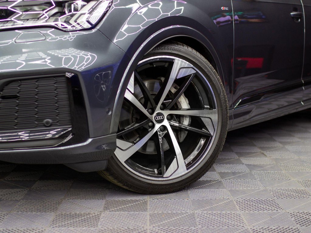 USED 2022 22 AUDI Q7 3.0 TDI V6 50 Black Edition Tiptronic quattro Euro 6 (s/s) 5dr 22"s |360 CAM|COMFORT & SOUND