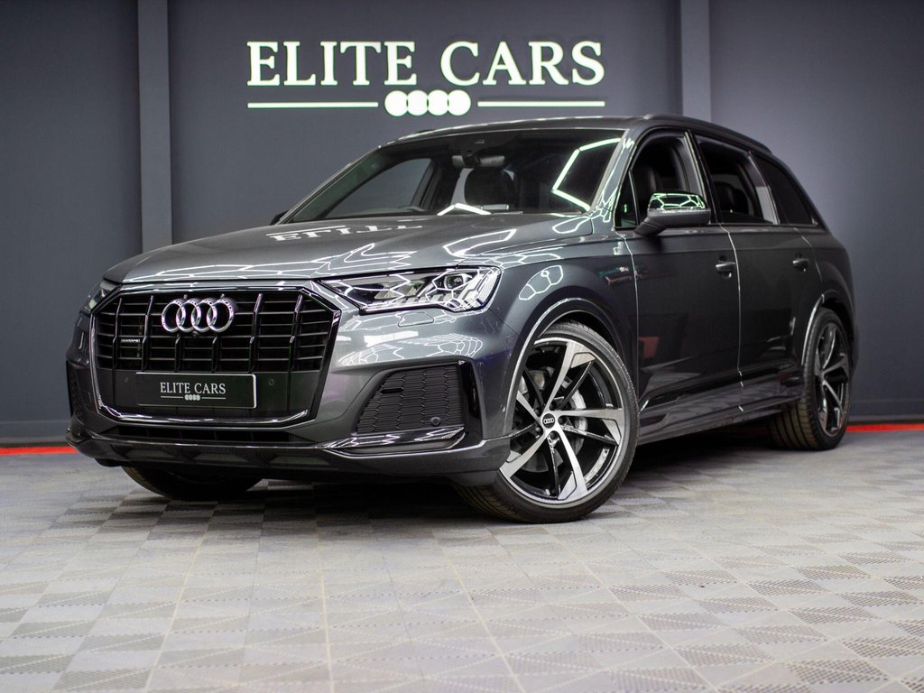 USED 2022 22 AUDI Q7 3.0 TDI V6 50 Black Edition Tiptronic quattro Euro 6 (s/s) 5dr 22"s |360 CAM|COMFORT & SOUND