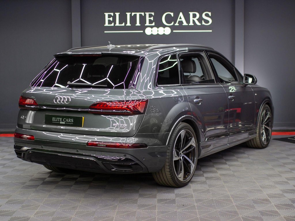 USED 2022 22 AUDI Q7 3.0 TDI V6 50 Black Edition Tiptronic quattro Euro 6 (s/s) 5dr 22"s |360 CAM|COMFORT & SOUND