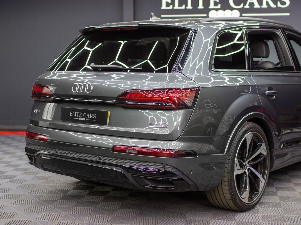 USED 2022 22 AUDI Q7 3.0 TDI V6 50 Black Edition Tiptronic quattro Euro 6 (s/s) 5dr 22"s |360 CAM|COMFORT & SOUND
