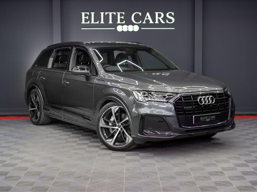 USED 2022 22 AUDI Q7 3.0 TDI V6 50 Black Edition Tiptronic quattro Euro 6 (s/s) 5dr 22"s |360 CAM|COMFORT & SOUND