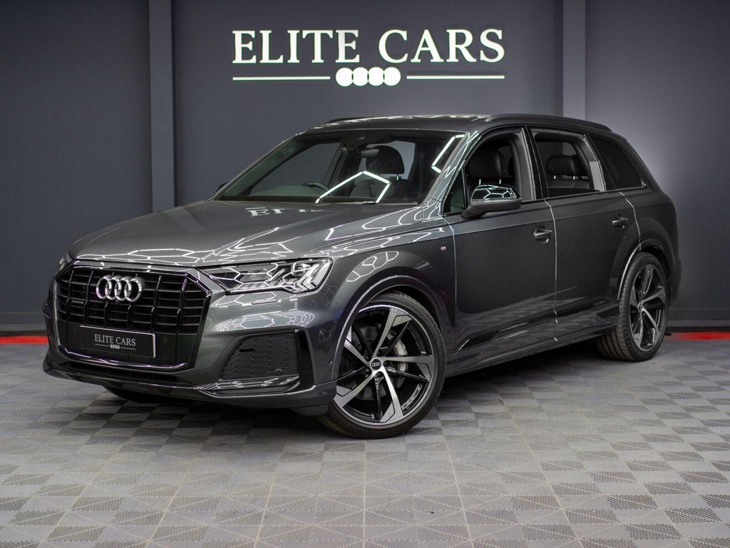 USED 2022 22 AUDI Q7 3.0 TDI V6 50 Black Edition Tiptronic quattro Euro 6 (s/s) 5dr 22"s |360 CAM|COMFORT & SOUND