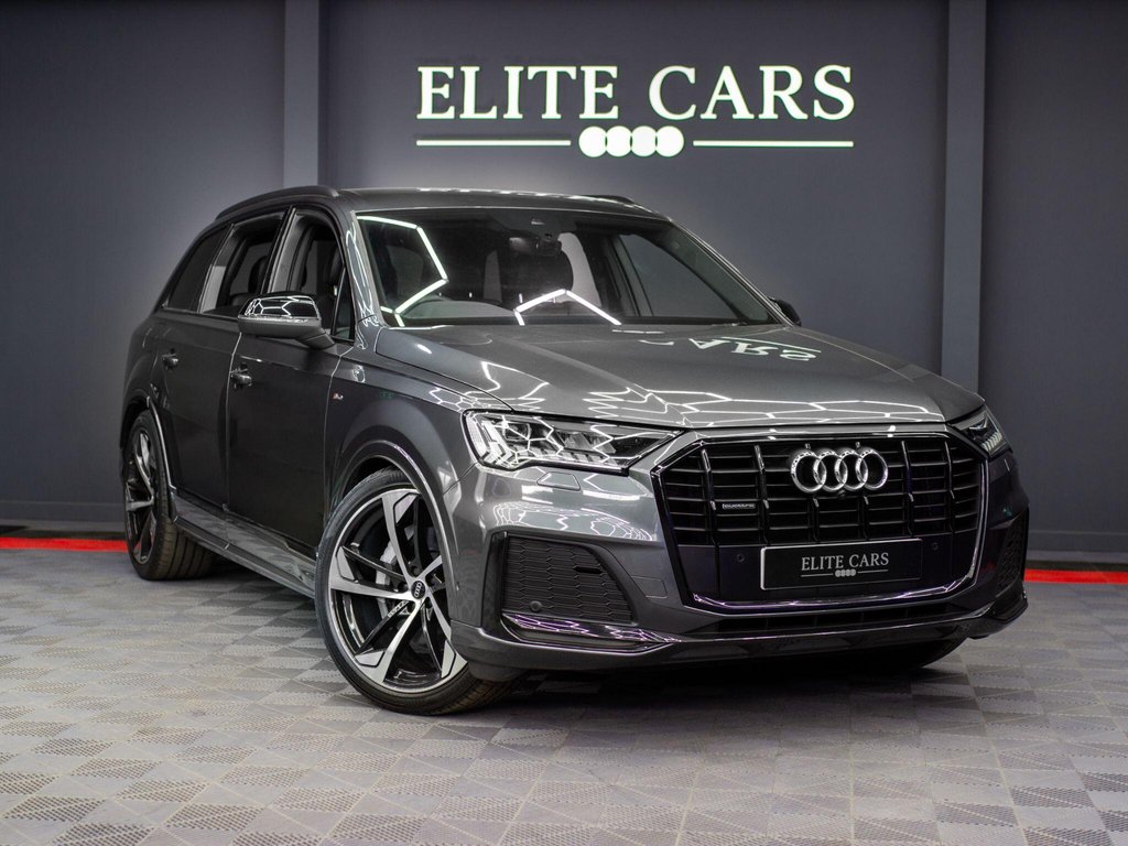 USED 2022 22 AUDI Q7 3.0 TDI V6 50 Black Edition Tiptronic quattro Euro 6 (s/s) 5dr 22"s |360 CAM|COMFORT & SOUND