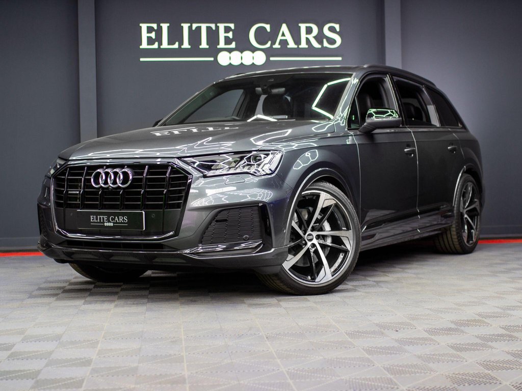 USED 2022 22 AUDI Q7 3.0 TDI V6 50 Black Edition Tiptronic quattro Euro 6 (s/s) 5dr 22"s |360 CAM|COMFORT & SOUND