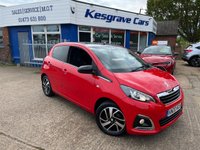 USED 2020 20 PEUGEOT 108 1.0 Allure Hatchback 5dr Petrol Manual Euro 6 (s/s) (72 ps) One Owner Low Miles