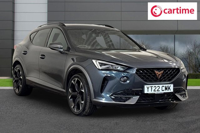 View our Cupra Formentor 1.4 eHybrid 12.8kWh VZ1 SUV 5dr Petrol Plug-in Hybrid DSG Euro 6 (s/s) (245 ps) Rear View Camera, Front / Rear Parking Sensors, Safety And Driving Pack L, Heated Steering Wheel, Navigation System