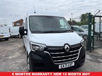 USED 2021 71 RENAULT MASTER 2.3 dCi 35 Business+ Panel Van 4dr Diesel Manual FWD MWB Medium Roof Euro 6 (135 ps) FREE 6 MONTH WARRANTY & ASSIST