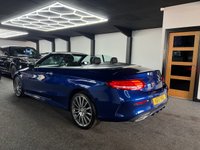 USED 2017 V MERCEDES-BENZ C-CLASS 2.1 C220d AMG Line Cabriolet 2dr Diesel G-Tronic+ 4MATIC Euro 6 (s/s) (170 ps) AMBIAINT LIGHTING + HEATED SEATS