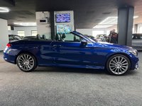 USED 2017 V MERCEDES-BENZ C-CLASS 2.1 C220d AMG Line Cabriolet 2dr Diesel G-Tronic+ 4MATIC Euro 6 (s/s) (170 ps) AMBIAINT LIGHTING + HEATED SEATS