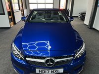 USED 2017 V MERCEDES-BENZ C-CLASS 2.1 C220d AMG Line Cabriolet 2dr Diesel G-Tronic+ 4MATIC Euro 6 (s/s) (170 ps) AMBIAINT LIGHTING + HEATED SEATS