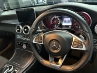 USED 2017 V MERCEDES-BENZ C-CLASS 2.1 C220d AMG Line Cabriolet 2dr Diesel G-Tronic+ 4MATIC Euro 6 (s/s) (170 ps) AMBIAINT LIGHTING + HEATED SEATS