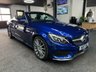 USED 2017 V MERCEDES-BENZ C-CLASS 2.1 C220d AMG Line Cabriolet 2dr Diesel G-Tronic+ 4MATIC Euro 6 (s/s) (170 ps) AMBIAINT LIGHTING + HEATED SEATS