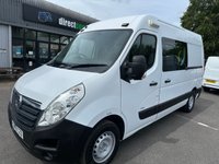 USED 2019 68 VAUXHALL MOVANO 2.3 CDTi 3500 Panel Van 5dr Diesel Manual FWD L2 H2 Euro 6 (130 ps) 6 SEAT MESS VAN JUST 48K FSH (5 SERVICES) WITH AIR CON !!!! FRESH MOT AND SERVICE !!!!