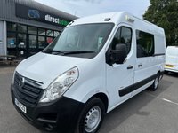 USED 2019 68 VAUXHALL MOVANO 2.3 CDTi 3500 Panel Van 5dr Diesel Manual FWD L2 H2 Euro 6 (130 ps) 6 SEAT MESS VAN JUST 48K FSH (5 SERVICES) WITH AIR CON !!!! FRESH MOT AND SERVICE !!!!