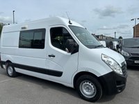 USED 2019 68 VAUXHALL MOVANO 2.3 CDTi 3500 Panel Van 5dr Diesel Manual FWD L2 H2 Euro 6 (130 ps) 6 SEAT MESS VAN JUST 48K FSH (5 SERVICES) WITH AIR CON !!!! FRESH MOT AND SERVICE !!!!