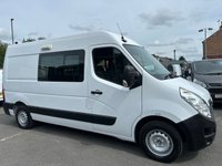 USED 2019 68 VAUXHALL MOVANO 2.3 CDTi 3500 Panel Van 5dr Diesel Manual FWD L2 H2 Euro 6 (130 ps) 6 SEAT MESS VAN JUST 48K FSH (5 SERVICES) WITH AIR CON !!!! FRESH MOT AND SERVICE !!!!