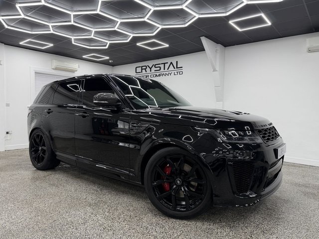 View our Land Rover Range Rover Sport 5.0 P575 V8 SVR SUV 5dr Petrol Auto 4WD Euro 6 (s/s) (575 ps)